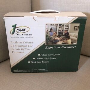 NIB Guardian Furniture Care Kit for Fabric, Wood & Leather - New in Box